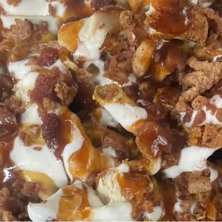 Bbq bacon ranch fry
